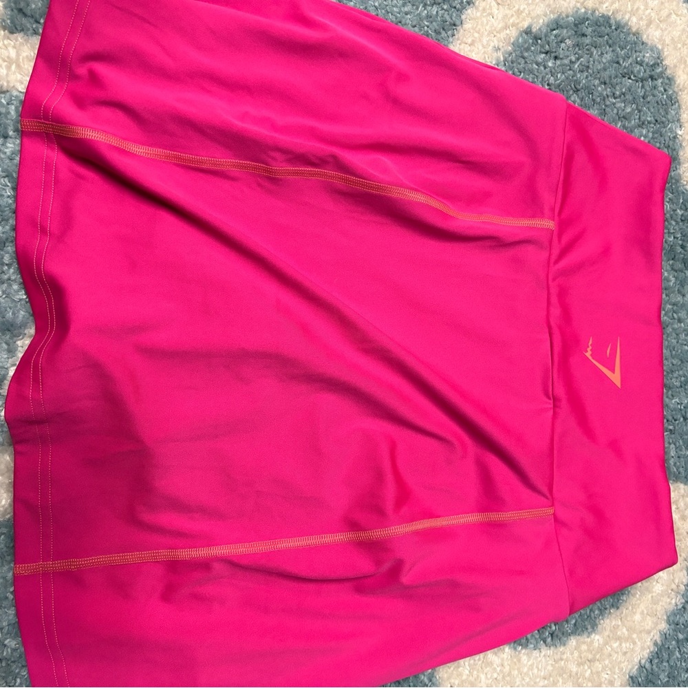 Gymshark Pink Athletic Skirt Lightweight Moisture-Wicking